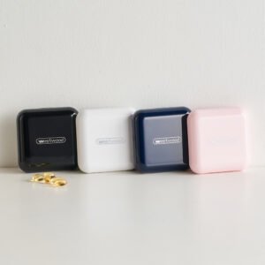 Portable Four-Compartment Sealed Pill Box