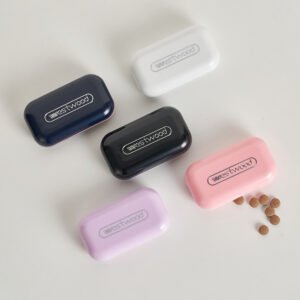 Portable Pill Cutter and Storage Box
