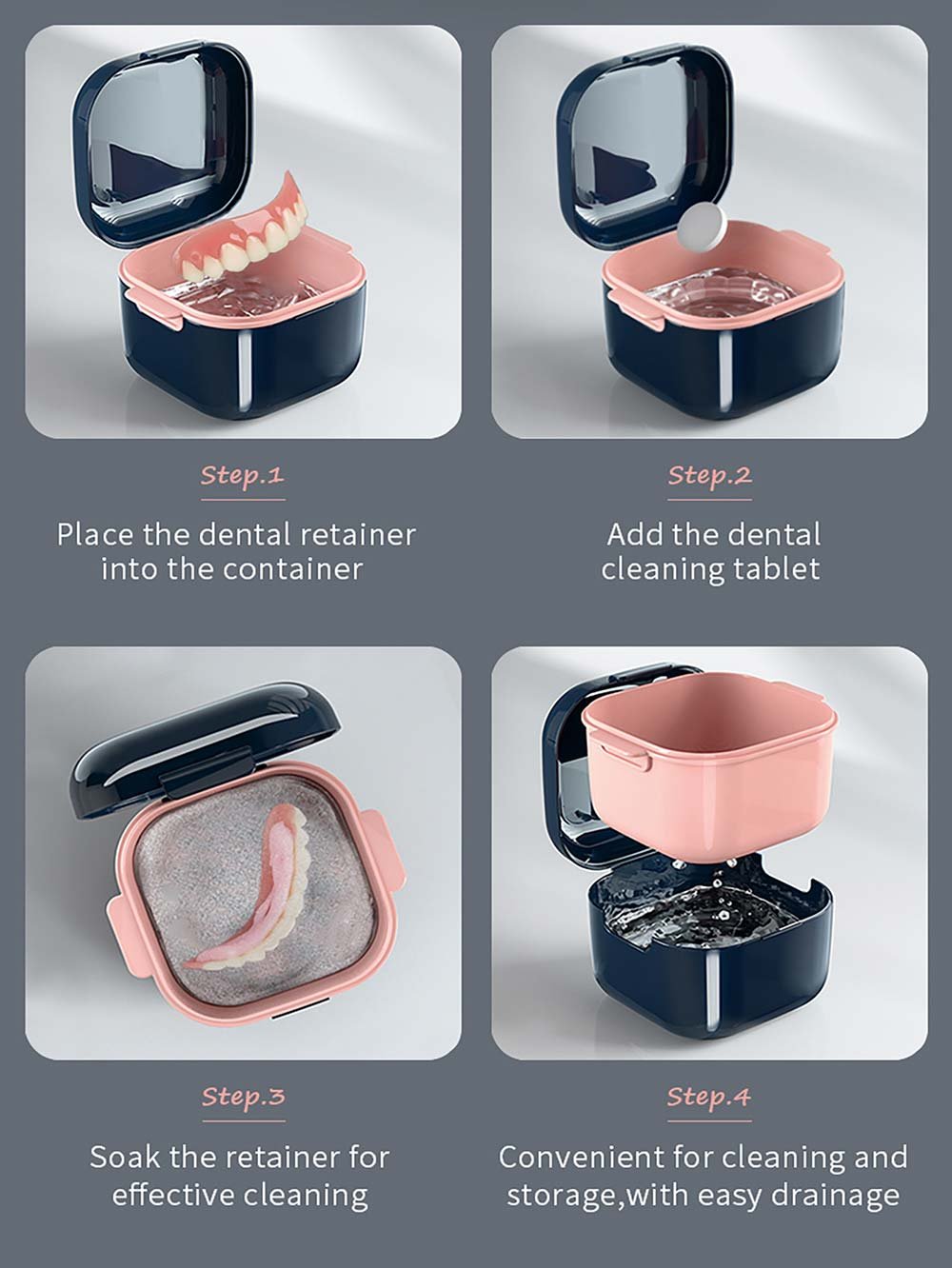 Business Retainer Soak & Storage Box